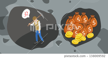 3D Isometric Flat Vector Illustration of Given Up, Do not Surrender Keep Trying Always 3D Isometric Flat Vector Illustration of Given Up, Do not Surrender Keep Trying Always 138009592