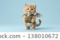 The Adorable Tactical Dragon-Kitten Scout in full Gear 138010672