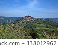 Motovun hilltop town with vineyards in Istria Croatia 138012962
