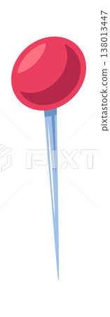 Push Pin Glossy Round Head 138013447