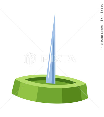 Sundial Spike Rises Round Pedestal Sundial Spike Rises Round Pedestal 138013449