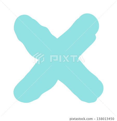 Cross Mark Made Thick Brush Cross Mark Made Thick Brush 138013450