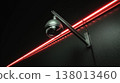CCTV and neon lines 138013460