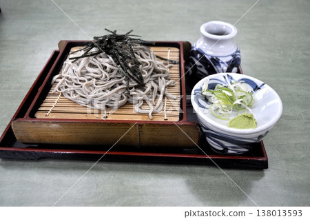 Buckwheat noodles 138013593