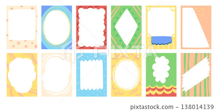 Whimsical Frames Decorative Set Cartoon 138014139