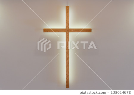 Wooden cross Wooden cross 138014678
