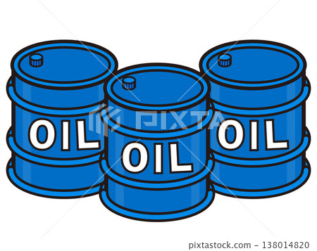 Oil Tank Illustration Set 4 138014820