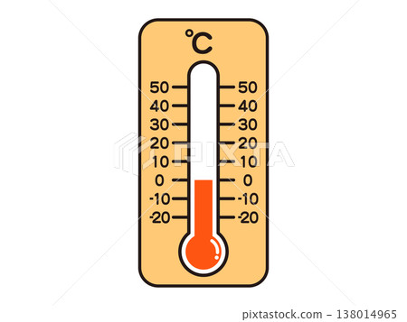 Thermometer illustration material 3 Thermometer illustration material 3 138014965