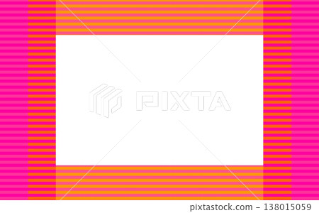 邊框圖案，留白，粉紅色 138015059