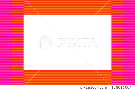 邊框圖案，留白，粉紅色 138015064