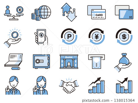 與金錢相關的圖示 08 138015364