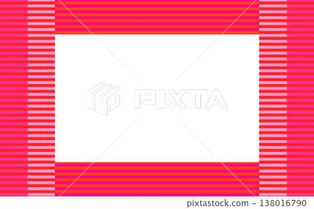 邊框圖案，留白，粉紅色，橘色 138016790