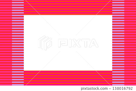 邊框圖案，留白，粉紅色，橘色 138016792