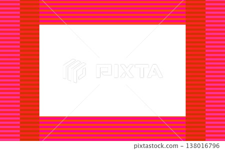邊框圖案，留白，粉紅色，橘色 138016796
