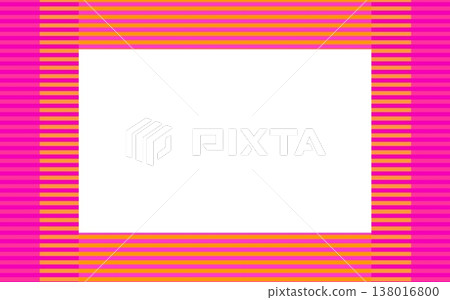邊框圖案，留白，粉紅色，橘色 138016800