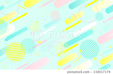 柔和的普普抽象背景_橫向 柔和的普普抽象背景_橫向 138017174