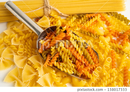 Pasta Noodles for cooking Italian food. Pasta Noodles for cooking Italian food. 138017333