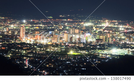 Kofu city night view 138017490