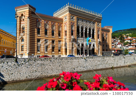 Sarajevo City Hall, Vijecnica, Bosnia and Herzegovina Sarajevo City Hall, Vijecnica, Bosnia and Herzegovina 138017550