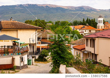 Summer streets of Old Town Ohrid, North Macedonia Summer streets of Old Town Ohrid, North Macedonia 138017566