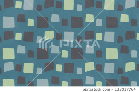 A randomly arranged pattern of calm-toned squares (gray x blue) A randomly arranged pattern of calm-toned squares (gray x blue) 138017764