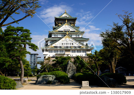 大阪城堡城堡塔 大阪城堡城堡塔 138017909