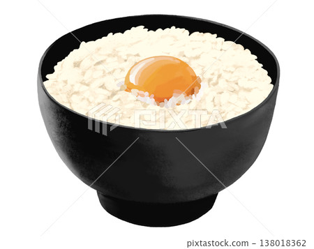蛋蓋飯(黑色碗裝) 蛋蓋飯(黑色碗裝) 138018362