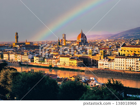 A spectacular view of the old town from Michelangelo Hill. 138018966