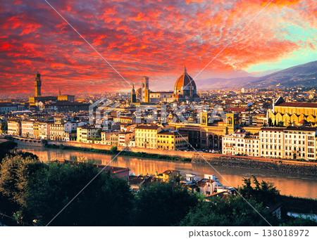 A spectacular view of the old town from Michelangelo Hill. A spectacular view of the old town from Michelangelo Hill. 138018972