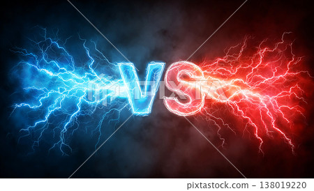 Dynamic energy with a lightning bolt (entertainment, business/competition/challenges, music, design, medicine) 138019220