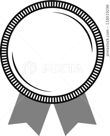 勳章和瑤帶軍階圖示、玫瑰花結、胸花、裝飾材料、單色、黑白 勳章和瑤帶軍階圖示、玫瑰花結、胸花、裝飾材料、單色、黑白 138019296