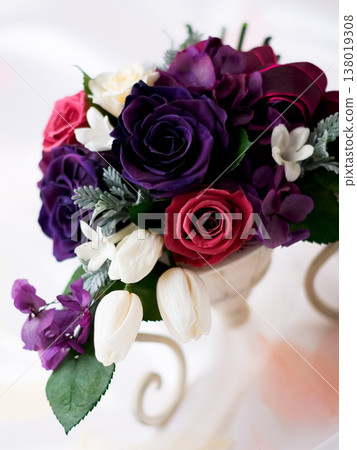 Rose flower arrangement Rose flower arrangement 138019308