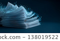 Paperless and DX Promotion Concept | Business Image of Converting Paper Documents into Digital Data 138019522