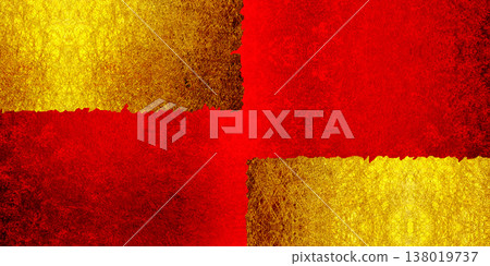 Retro gold leaf and red background material Retro gold leaf and red background material 138019737
