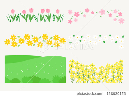 Vector illustration of a set of plant illustrations. Vector illustration of a set of plant illustrations. 138020153
