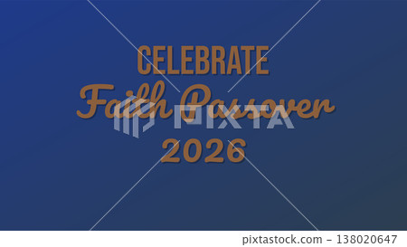 Celebrate Faith Passover 2026 Design Celebrate Faith Passover 2026 Design 138020647
