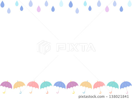 簡易傘架插圖 | 雨傘、雨具、天氣、雨季 簡易傘架插圖 | 雨傘、雨具、天氣、雨季 138021841