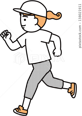 慢跑的女人 慢跑的女人 138021911
