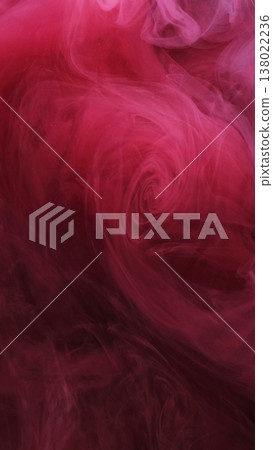 Ink wave. Steam swirl flow. Blur pink purple color vibrant texture smoke mist acrylic splash cloud spreading on abstract background. Ink wave. Steam swirl flow. Blur pink purple color vibrant texture smoke mist acrylic splash cloud spreading on abstract background. 138022236