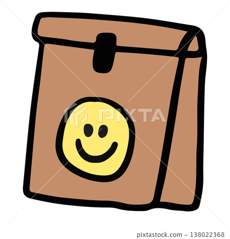 Hand drawn paper shopping bag for grocery shopping, supermarket, market, mart, picnic, spring, summer, bakery, pastry, packaging, no plastic bag, department store, decoration, retail store, shop, icon Hand drawn paper shopping bag for grocery shopping, supermarket, market, mart, picnic, spring, summer, bakery, pastry, packaging, no plastic bag, department store, decoration, retail store, shop, icon 138022368