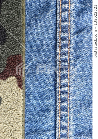 blue denim texture background, jean fashion style blue denim texture background, jean fashion style 138022523