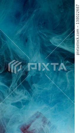 Cube blue paint. Haze liquid texture. Defocused purple color glitter water smoke vapor shimmer mist cloud glass fog splash on abstract background. Cube blue paint. Haze liquid texture. Defocused purple color glitter water smoke vapor shimmer mist cloud glass fog splash on abstract background. 138022687
