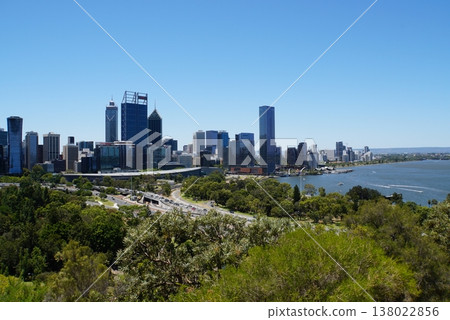 View of Perth city from Kings Park 138022856