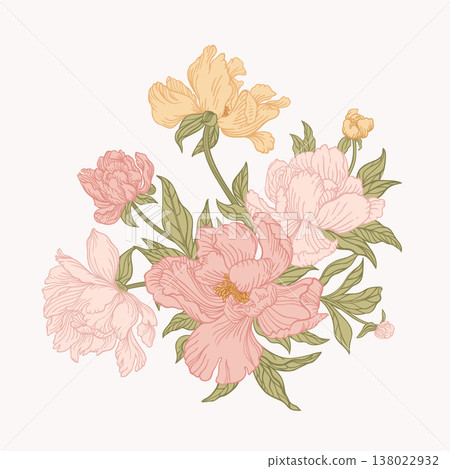 Floral illustration Floral illustration 138022932