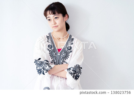 年輕的女士的肖像 138023756