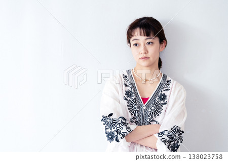年輕的女士的肖像 138023758