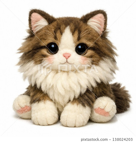 可愛的挪威森林貓 138024203