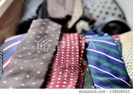 多種不同類型的領帶 138026032