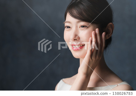 Young woman doing skin care beauty image Young woman doing skin care beauty image 138026783