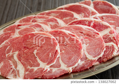 Lamb roll slices Lamb roll slices 138027002